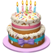 Birthday cake  sticker