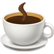A mini coffee  sticker