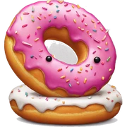 Donut sticker