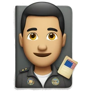 Passport sticker