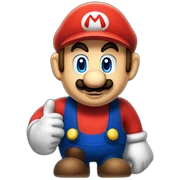 Mario killer sticker