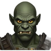 Black Orc sticker