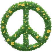 Peace sticker