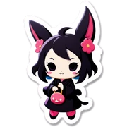 Kuromi sticker