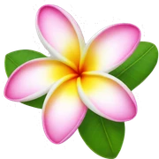 Plumeria sticker