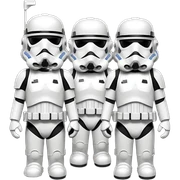 Storm troopers of dead the metal band sticker