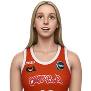 basketball girl in sportswear sticker