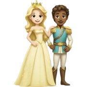  Princess and prince sticker