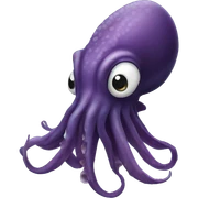 Cuttle fish sticker