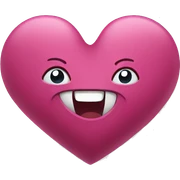 Heart sticker