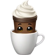Peppermint mocha sticker
