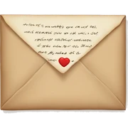 Love letter sticker