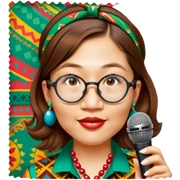 Colorful Singer sticker