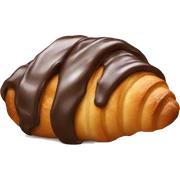 chocolate croissant  sticker