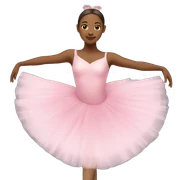 ballerina in pink sticker