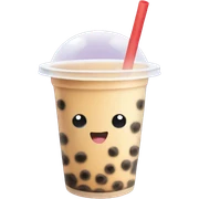 Bubble tea sticker
