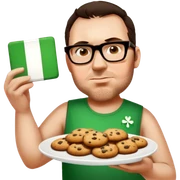 Irish Cookie sticker
