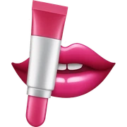 Lip gloss  sticker