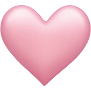 Light Pink Heart sticker