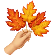  autumn on hand sticker