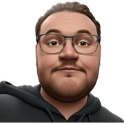 realistic portrait of a man sticker
