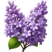 Lilac sticker