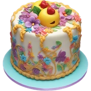 Cake sticker