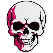 Skull  sticker