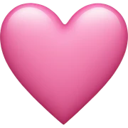 pink heart sticker