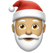 Santa sticker