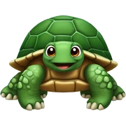 christmas turtle sticker
