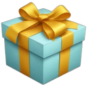 gift box sticker