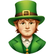 Sad Leprechaun sticker