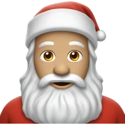 santa claus sticker