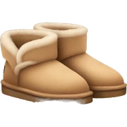 Ugg slippers sticker