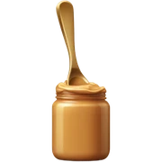 Peanut butter sticker
