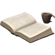 aesthetic Winter Books sticker