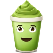 Matcha sticker