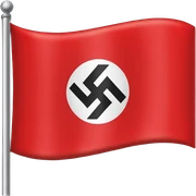 Nazi flag sticker