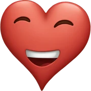 Heart sticker