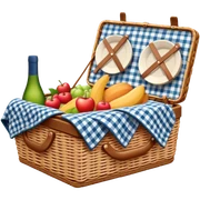 picnic basket sticker