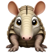 armadillo  sticker
