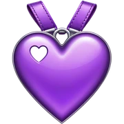 Purple Heart zipper sticker