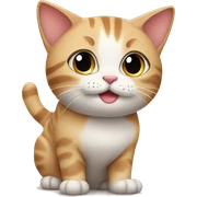 Cute cat sticker