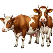 Vacas sticker
