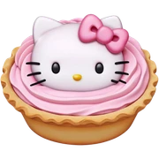 hello kitty pie sticker