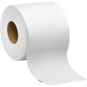 Toilet paper sticker