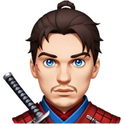 Battle-Ready Samurai sticker