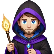 Obsidian Mage sticker
