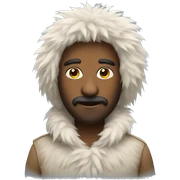 Fur man  sticker